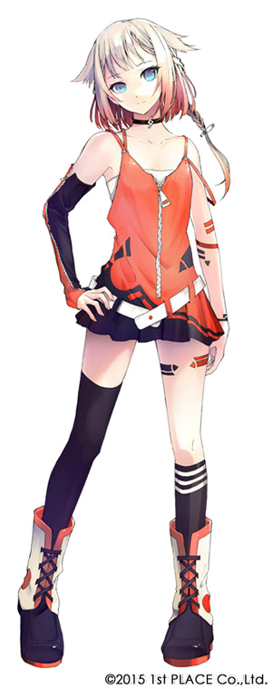 キャラクター原案は1st PLACE所属クリエイター・しづさんが、キャラクターデザインはIAと同じく、赤坂アカさんが担当。