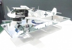 ドイツ軍の最高傑作、メッサーシュミットBf109 (1/48モデル）
